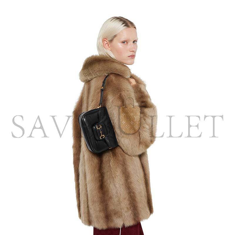 GUCCI HORSEBIT 1955 AURA MINI SHOULDER BAG 847064 (19.5*15*9cm) GUCCI HORSEBIT 1955 AURA MINI SHOULDER BAG 847064 (19.5*15*9cm)